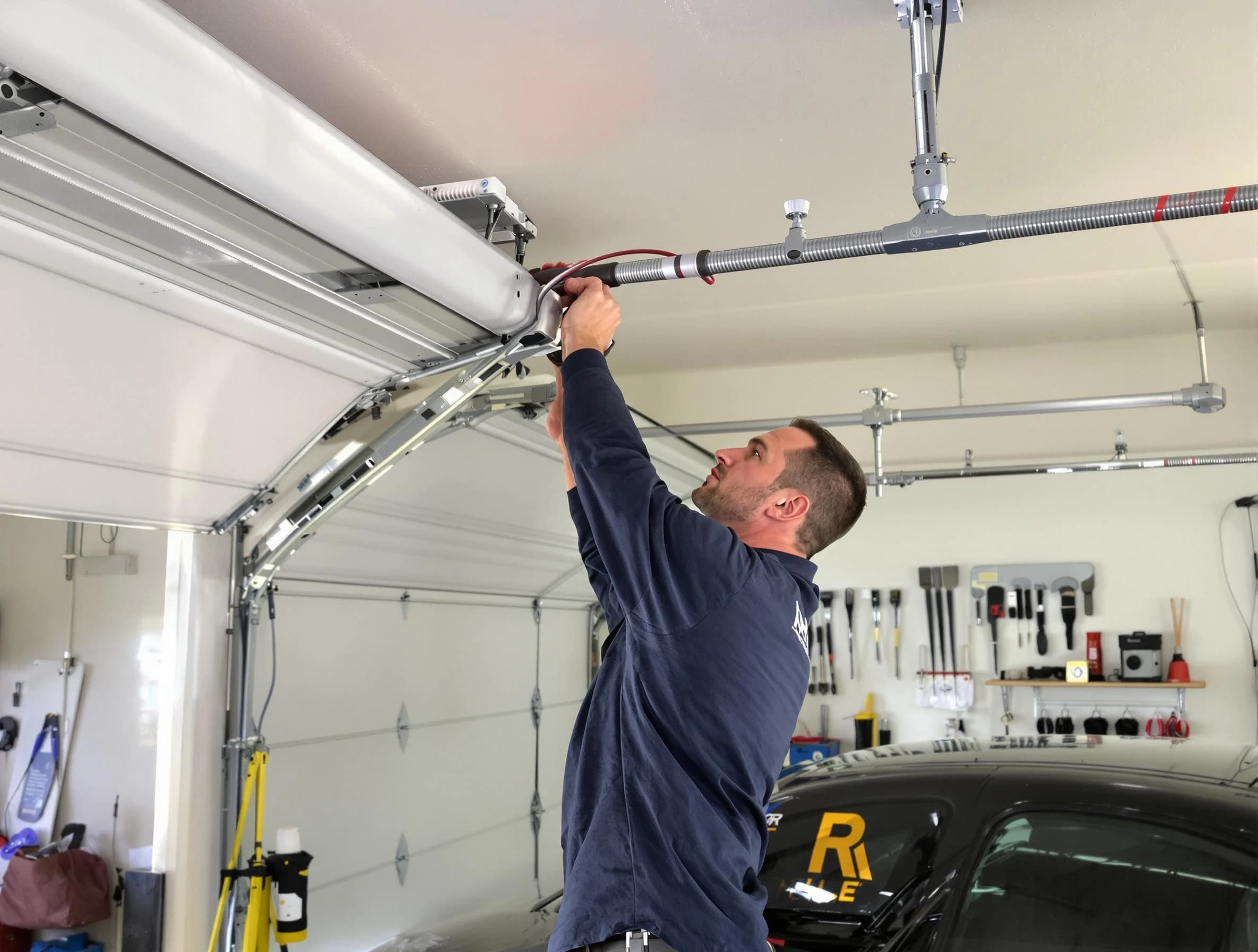 El Cerro Garage Door Repair technician performing garage door cable repair in El Cerro