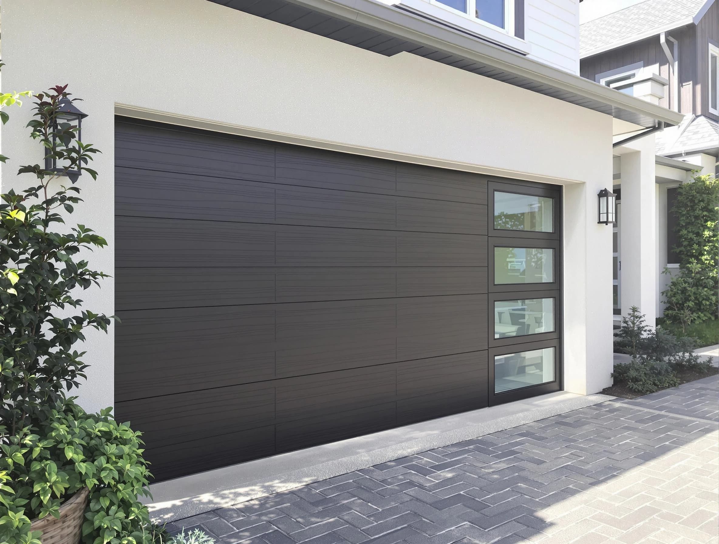 Custom garage door installation by El Cerro Garage Door Repair in El Cerro