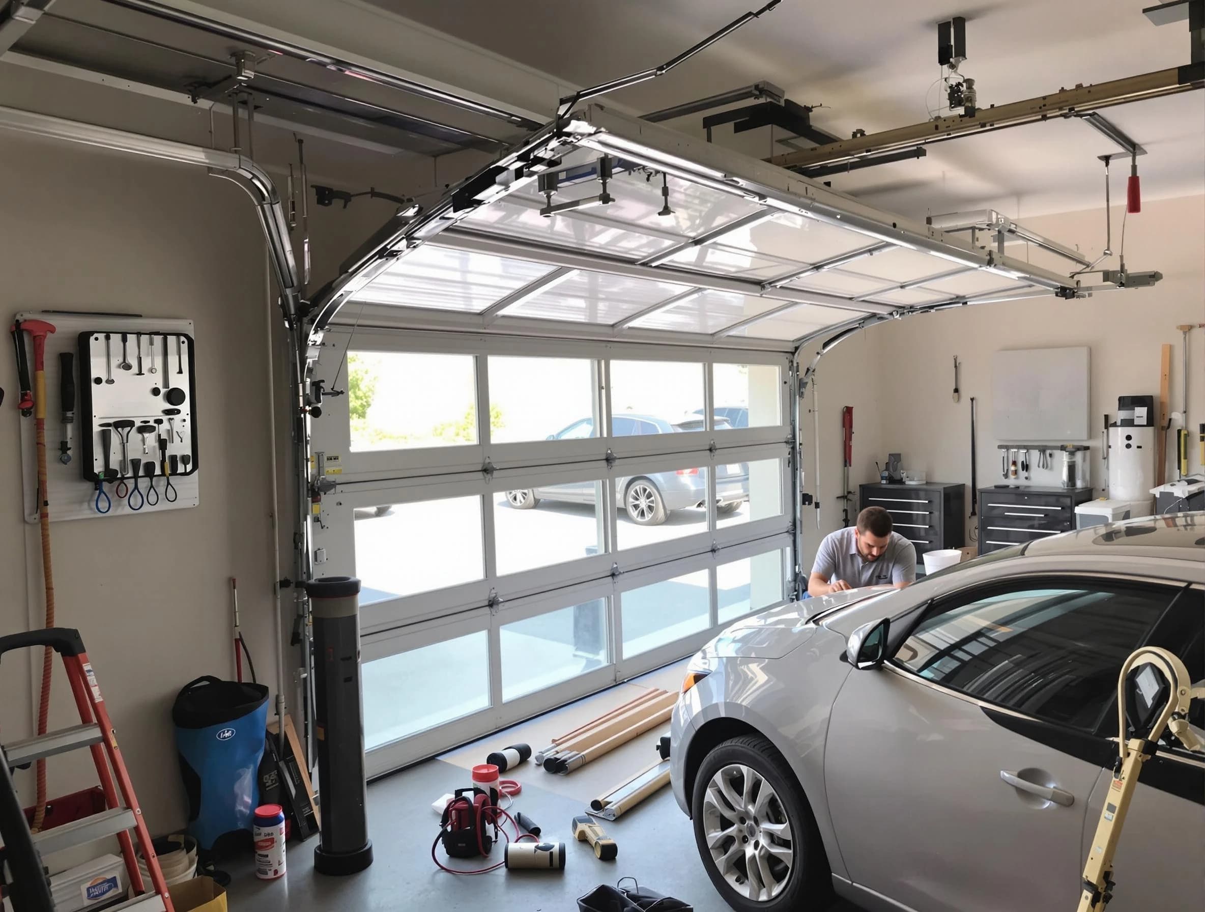 Garage door noise reduction service by El Cerro Garage Door Repair in El Cerro