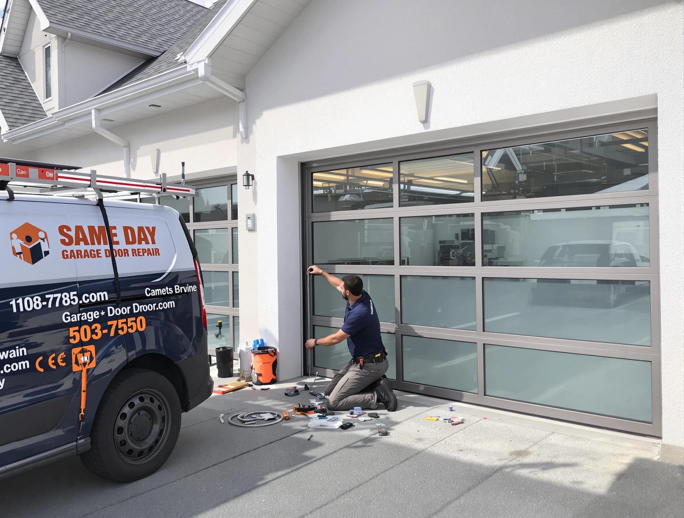 Same-day garage door repair service by El Cerro Garage Door Repair in El Cerro