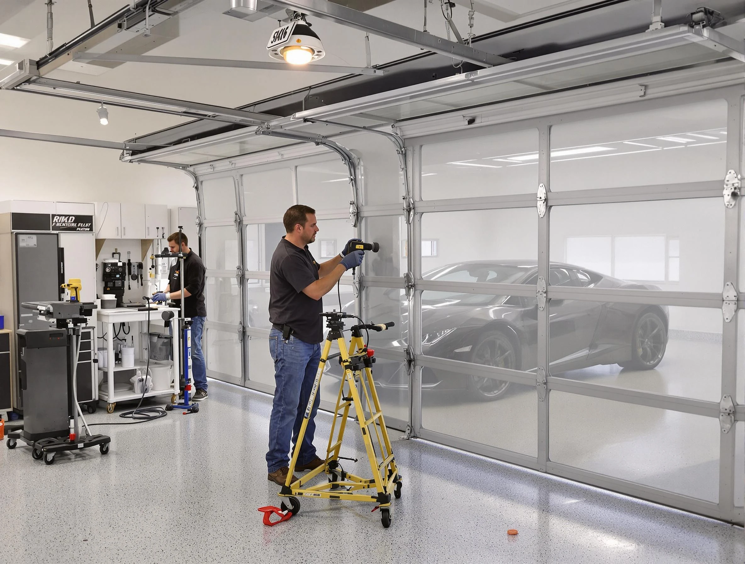 Garage Door Dents Repair in El Cerro