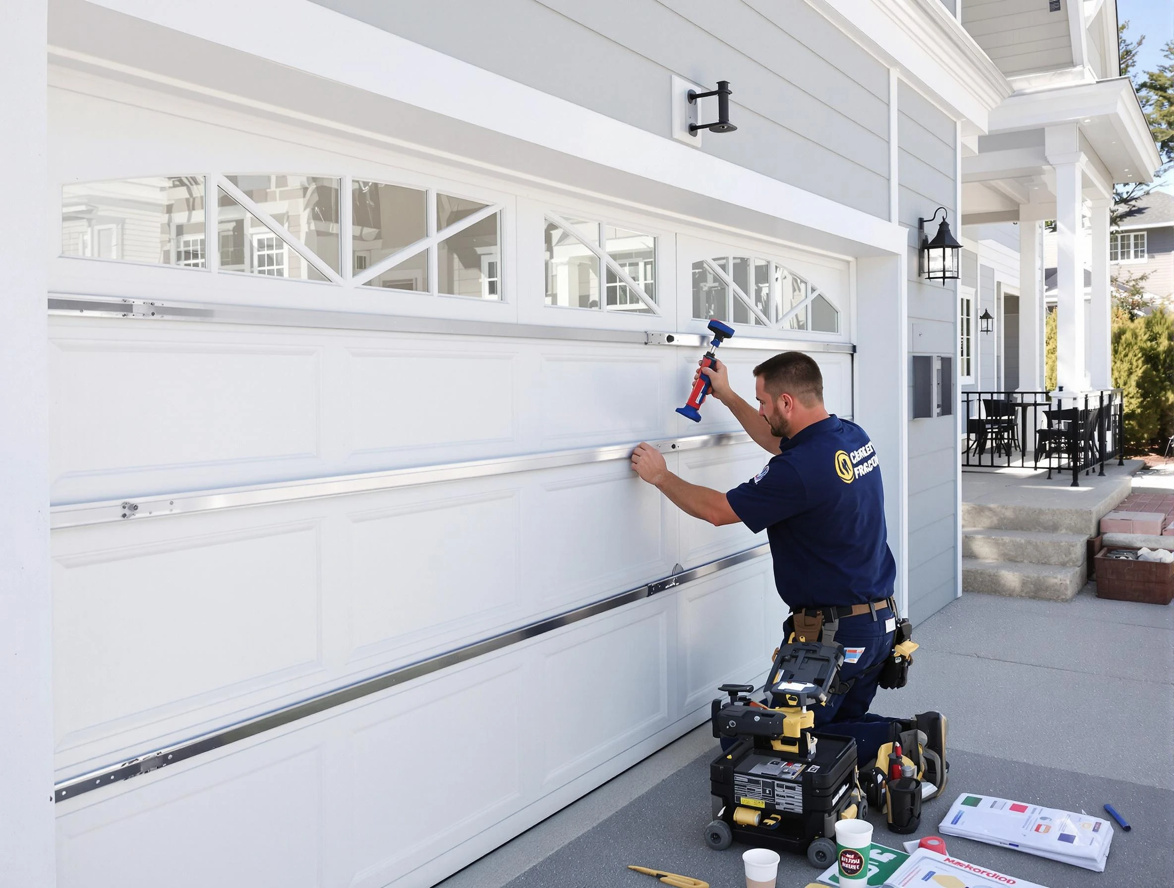 Professional garage door installation by El Cerro Garage Door Repair in El Cerro