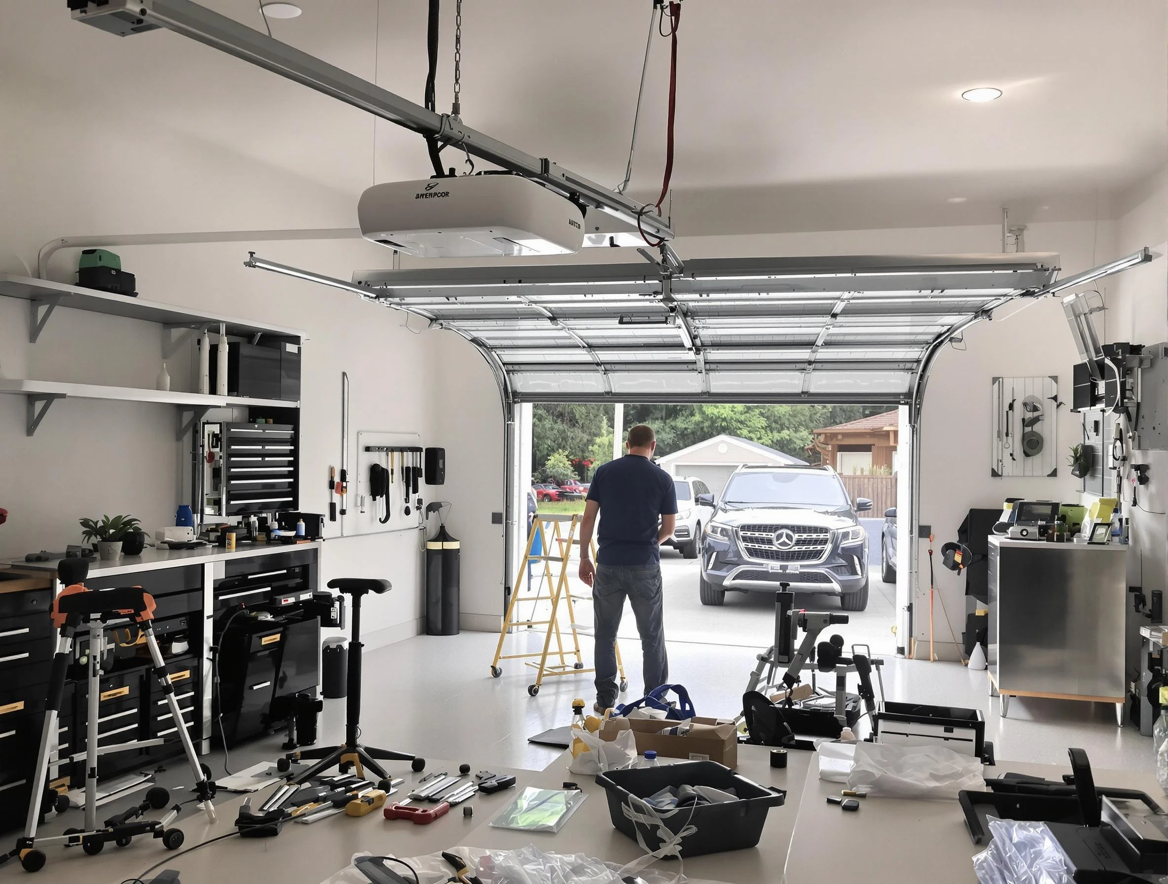 Garage door opener installation by El Cerro Garage Door Repair in El Cerro