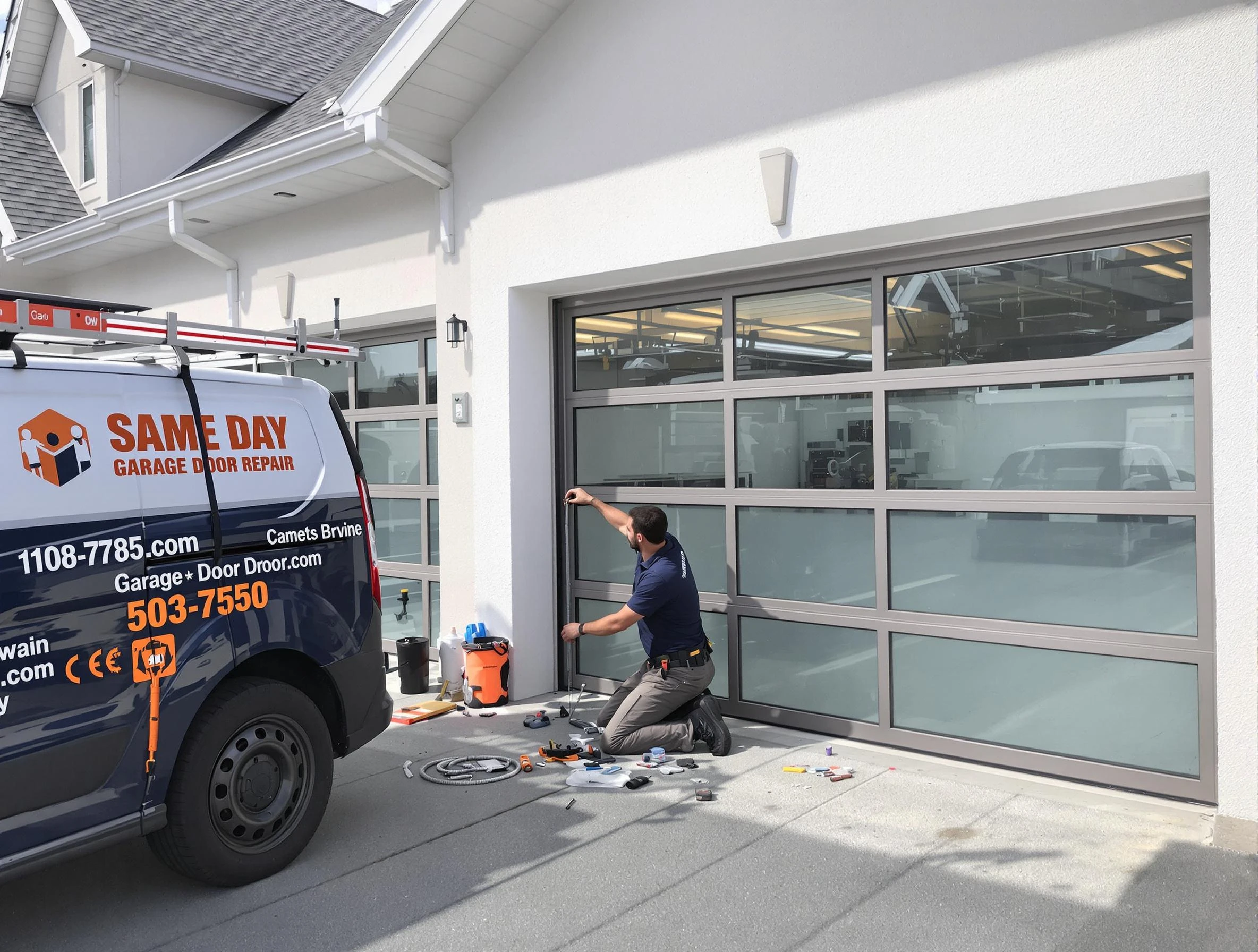 Same-day garage door repair service by El Cerro Garage Door Repair in El Cerro
